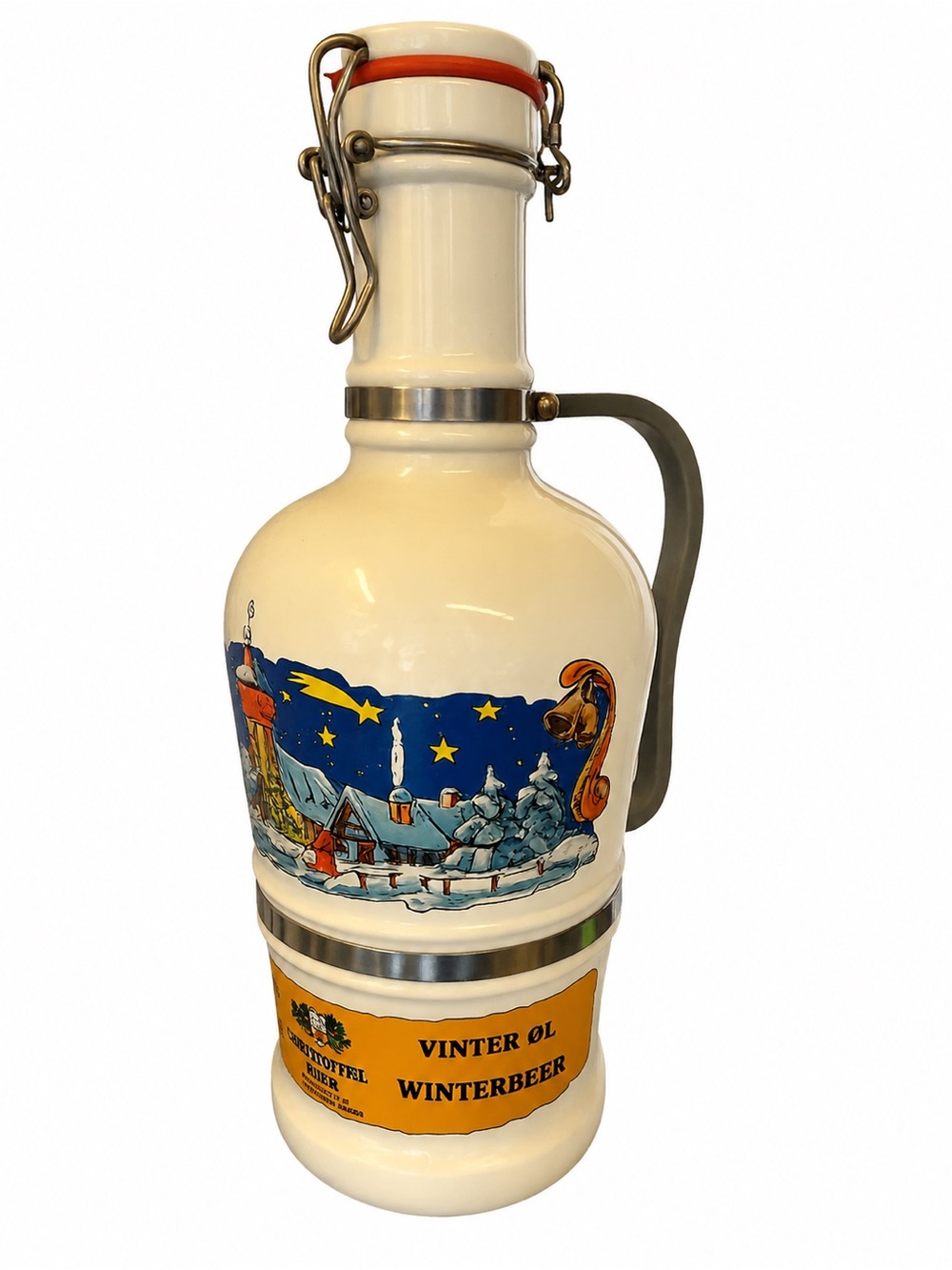 Beer Collector Christoffel Bier vintner Ol Winterbeer Ceramic jug Netherlands